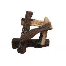 Extra long ceramic logs 5pcs