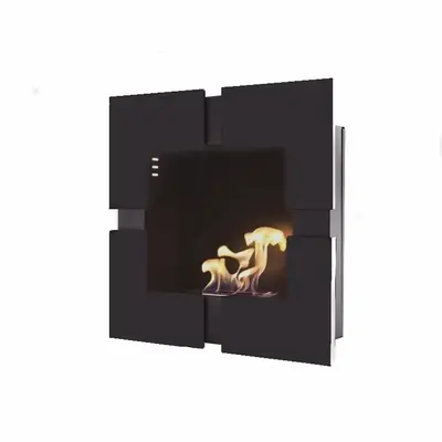 εντοιχιζόμενο τζάκι βιοαιθανόλης Bio bs-02